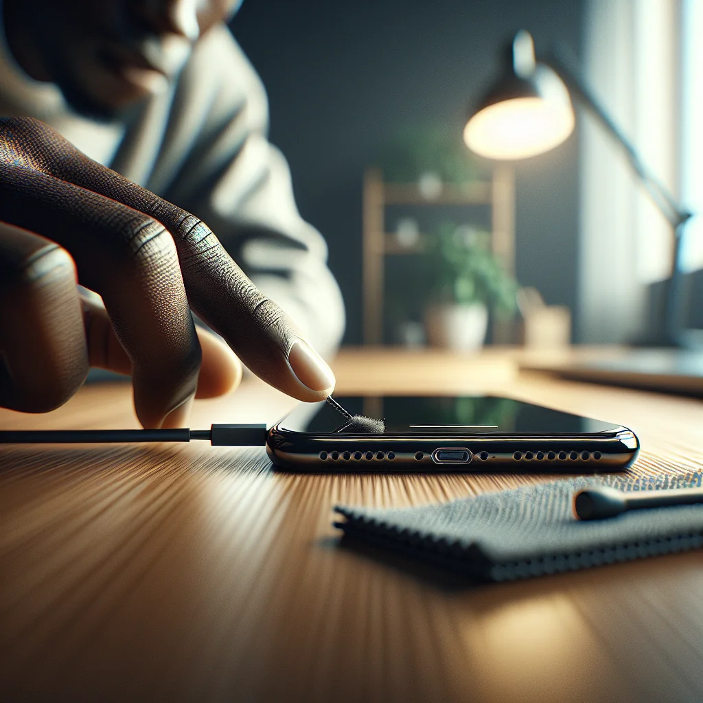 Efficient iPhone Charging Port Cleaning: A DIY Tech Repair Tutorial
